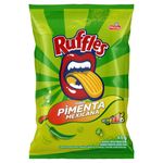 Batata Frita Ondulada Pimenta Mexicana Elma Chips Ruffles Pacote 65g