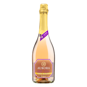 Bebida Rosé Gaseificada Zero Álcool Aurora Garrafa 750ml