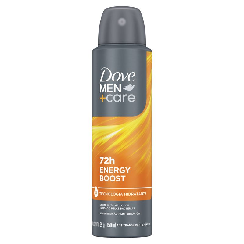 Antitranspirante Aerossol Dove Men+Care Energy Boost 150ml Spray