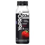 Iogurte Parcialmente Desnatado Morango Zero Lactose Yopro + Recovery Boost Frasco 250g