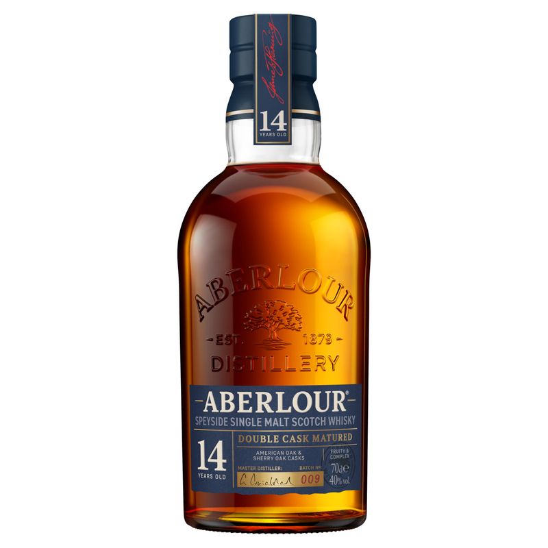 Whisky Escocês Single Malt Double Cask 14 Anos Aberlour Garrafa 700ml