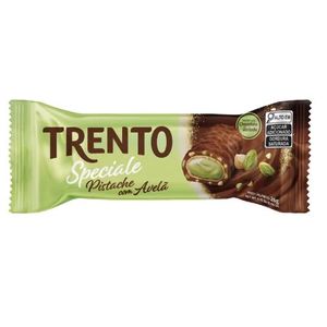 Wafer Trento Speciale Pistache com Avelã Pacote 26gr