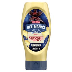 Maionese Queijo Sinistro Stranger Things Hellmann's Squeeze 335g