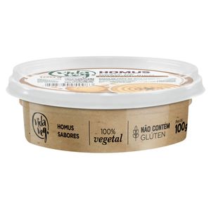 Homus Defumado Vida Veg Sabores Pote 100g