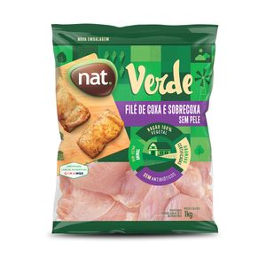 File de Coxa e Sobrecoxa de Frango Nat Verde 1kg