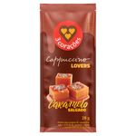 Cappuccino Solúvel Caramelo Salgado 3 Corações Lovers Sachê 20g