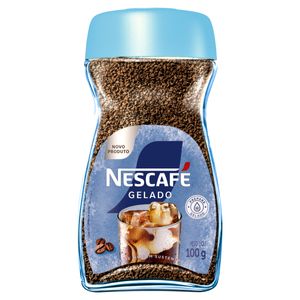 Café Solúvel Gelado Nescafé Vidro 100g