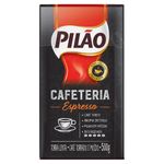 Café Torrado e Moído a Vácuo Espresso Pilão Cafeteria Pacote 500g