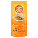 Cappuccino Solúvel Canela 3 Corações Sachê 20g
