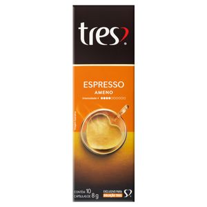 Cafe Tres 10CP Espresso Ameno  Cx 80GR