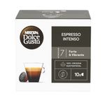 Café em Cápsula Torrado e Moído Espresso Intenso Nescafé Dolce Gusto Caixa 80g 10UN