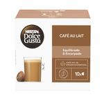 Café au Lait em Cápsula Nescafé Dolce Gusto Caixa 100g 10 UN