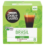 Café em Cápsula Torrado e Moído Lungo Orgânico Nescafé Dolce Gusto Absolute Origin Brasil Caixa 80g 10 Un