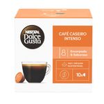 Café em Cápsula Torrado e Moído Caseiro Intenso Nescafé Dolce Gusto Caixa 90g 10 Un