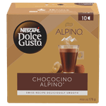 Chococino em Cápsula Alpino Nescafé Dolce Gusto Caixa 178g 10 Unidades