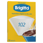 Filtro de Papel Brigitta 102 Caixa 30 Unidades