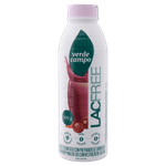 Iogurte Desnatado Cranberry e Goji Berry Zero Lactose Verde Campo Lacfree Garrafa 500g