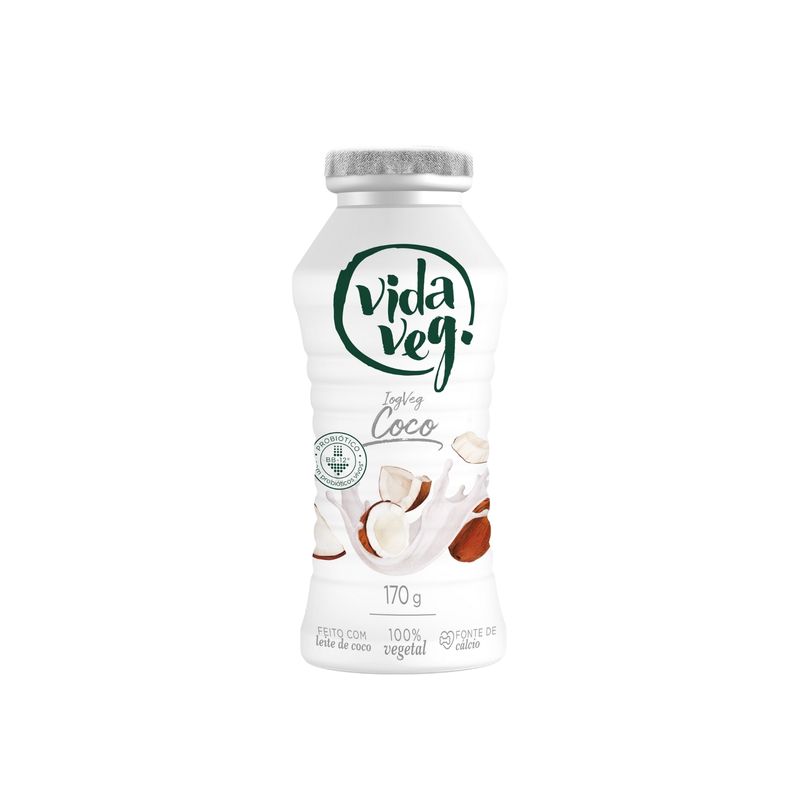 Iogurte Coco Vida Veg IogVeg Frasco 170g