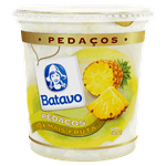 Iogurte Integral Abacaxi Batavo Pedaços Pote 450g