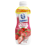 Iogurte Parcialmente Desnatado Morango Batavo Garrafa 1,15kg Embalagem Econômica
