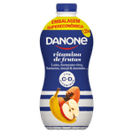 Iogurte Parcialmente Desnatado Vitamina de Frutas Danone Garrafa 1,25kg Embalagem Supereconômica