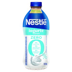 Iogurte Desnatado Batido Zero Lactose Nestlé Garrafa 1,15kg