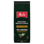 Café Torrado e Moído Terras Capixabas Melitta Regiões Brasileiras Pacote 250g