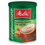 Cappuccino Solúvel Doce de Leite Melitta Lata 200g