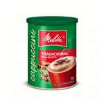 Cappuccino Solúvel Tradicional Melitta Lata 200g