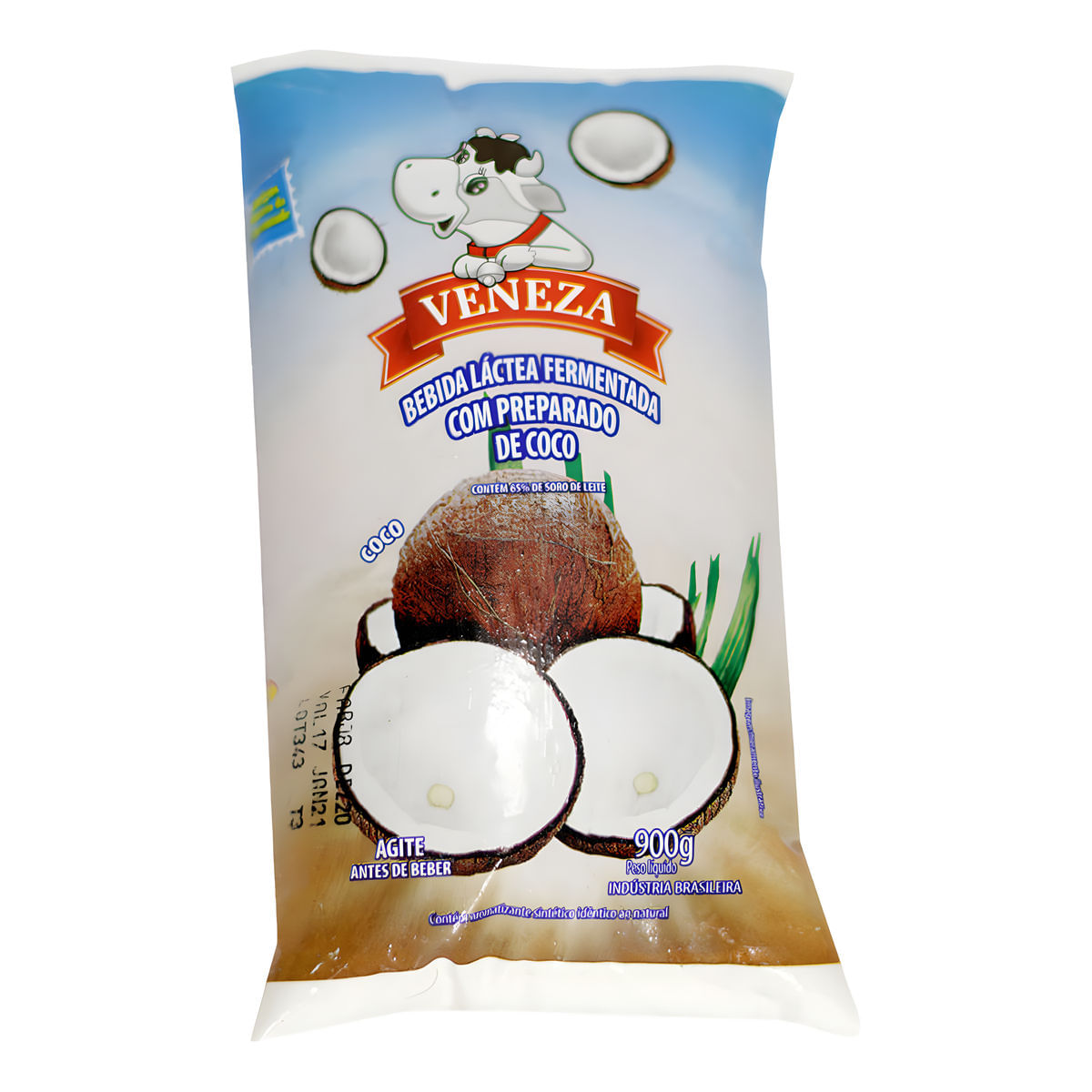 Bebida Láctea Coco Veneza Pacote 900g - giassi - Giassi Supermercados