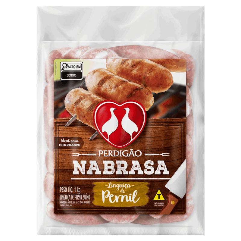 Linguiça de Pernil Perdigão Na Brasa 1kg