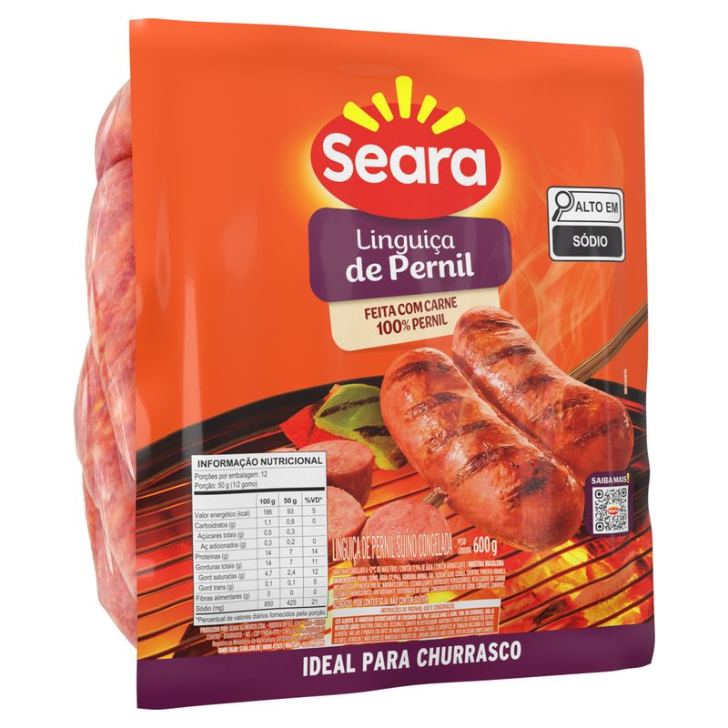 Linguiça de Pernil Seara 600g