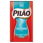 Café Torrado e Moído a Vácuo Descafeinado Pilão Pacote 250g