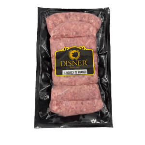 Linguiça de Frango Resfriada Disner  PE 500gramas