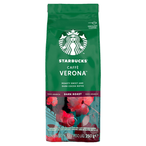 Café Torrado e Moído Starbucks Caffè Verona Torra Escura Pacote 250g