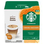 Café com Leite em Cápsula Caramel Macchiato Starbucks Caixa 106,5g 10 Unidades