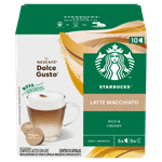 Café com Leite em Cápsula Latte Macchiato Starbucks Caixa 107,5g 10 Unidades