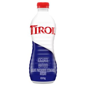 Iogurte Parcialmente Desnatado Batido Tirol Garrafa 830g