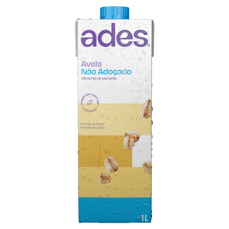 Bebida à Base de Aveia Ades Caixa 1l