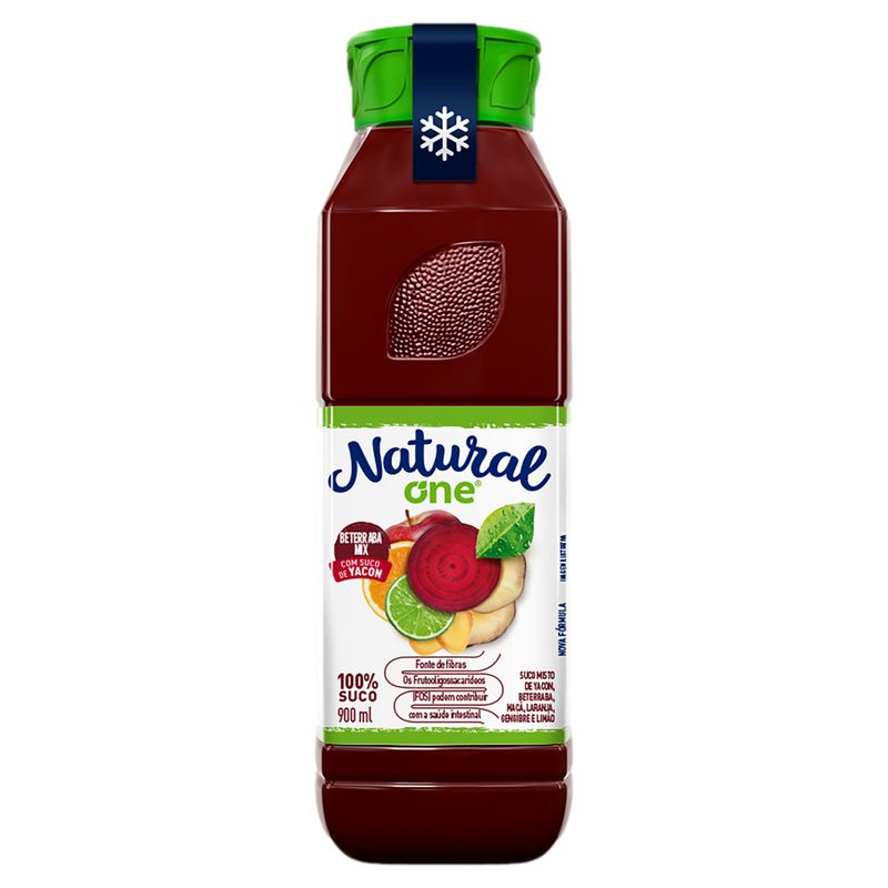 Suco Beterraba Mix Natural One Refrigerado Garrafa 900ml