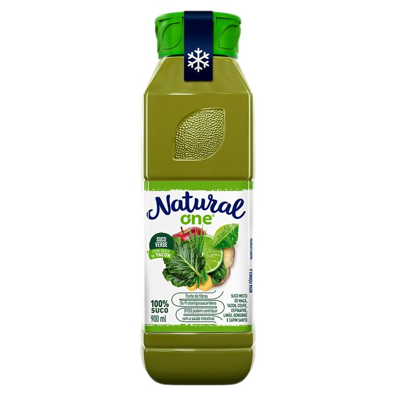 Suco Verde Natural One Refrigerado Garrafa 900ml