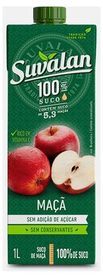 Suco Maçã Suvalan Caixa 1l