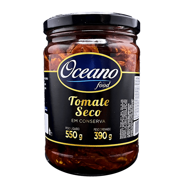 Tomate Seco em Conserva Oceano Vidro 390g