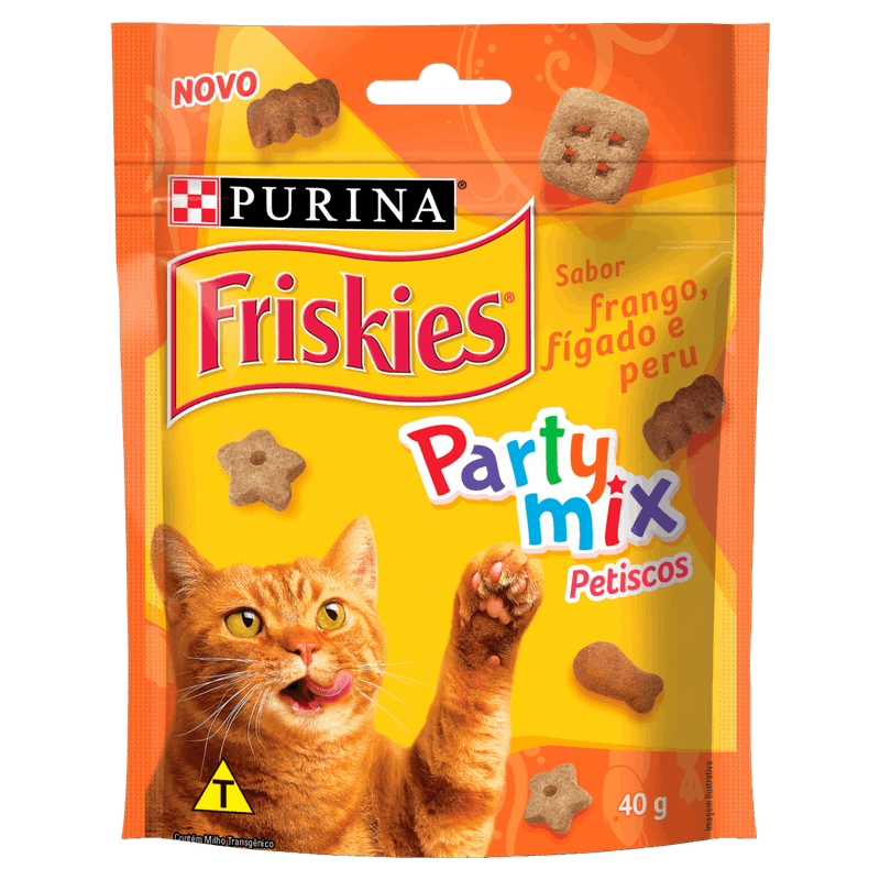 Petisco-para-Gatos-Frango-Figado-e-Peru-Purina-Friskies-Party-Mix-Sache-40g