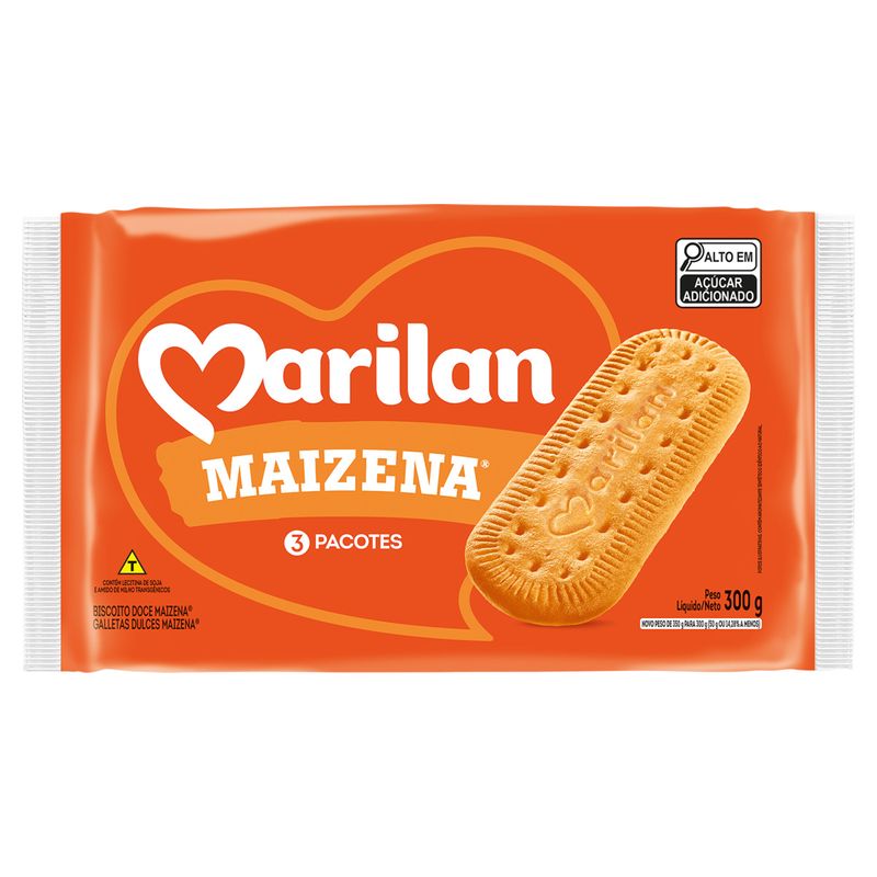 Biscoito Marilan Maizena Pacote 300g
