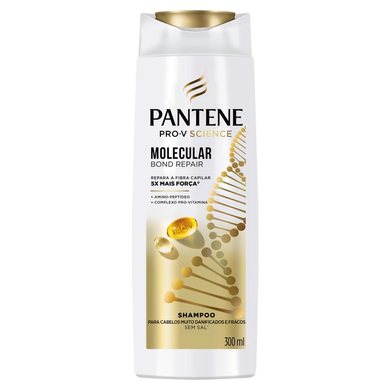 Shampoo Pantene Molecular Bond Repair Frasco 300ml