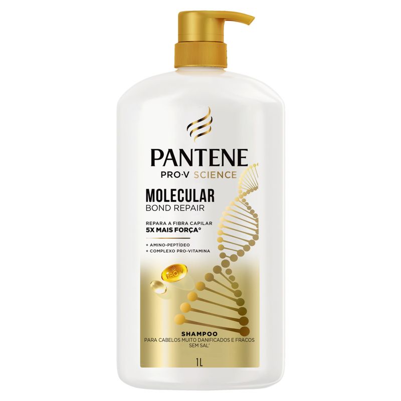 Shampoo Pantene Molecular Bond Repair Frasco 1l Pump