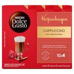 Cappuccino em Cápsula Kopenhagen Nescafé Dolce Gusto Caixa 135g 10 Unidades