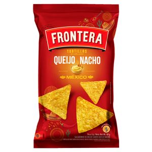 Tortilha de Milho Queijo Nacho Frontera México Pacote 68g