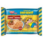 Macarrão Instantâneo Carne com Batata Turma do Chico Bento Nissin